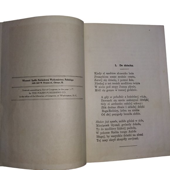 Druga Ksiazka do Czytania dla Szkol Ludowych Polish Publishing Company Chicago - Picture 8 of 12